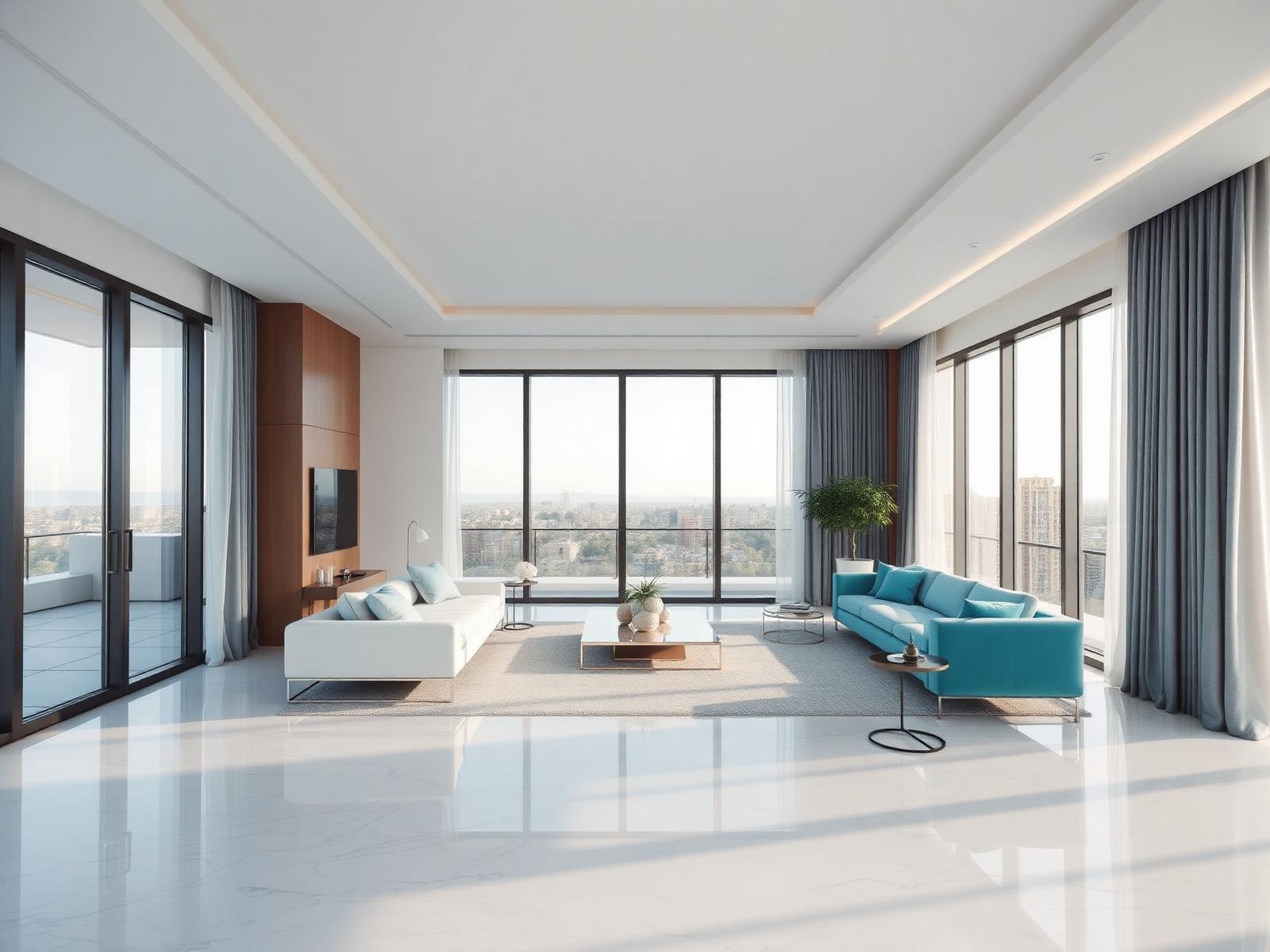 Modern luxury living room